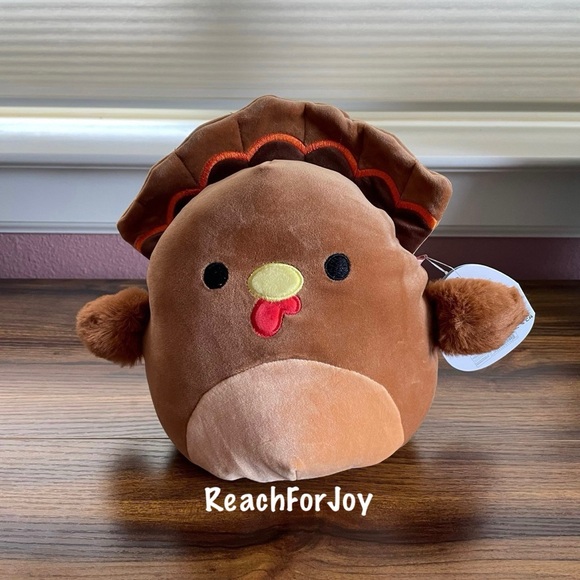 Terry the Turkey Squishmallow 8 Inches Stuffed Plush - Picture 1 of 3